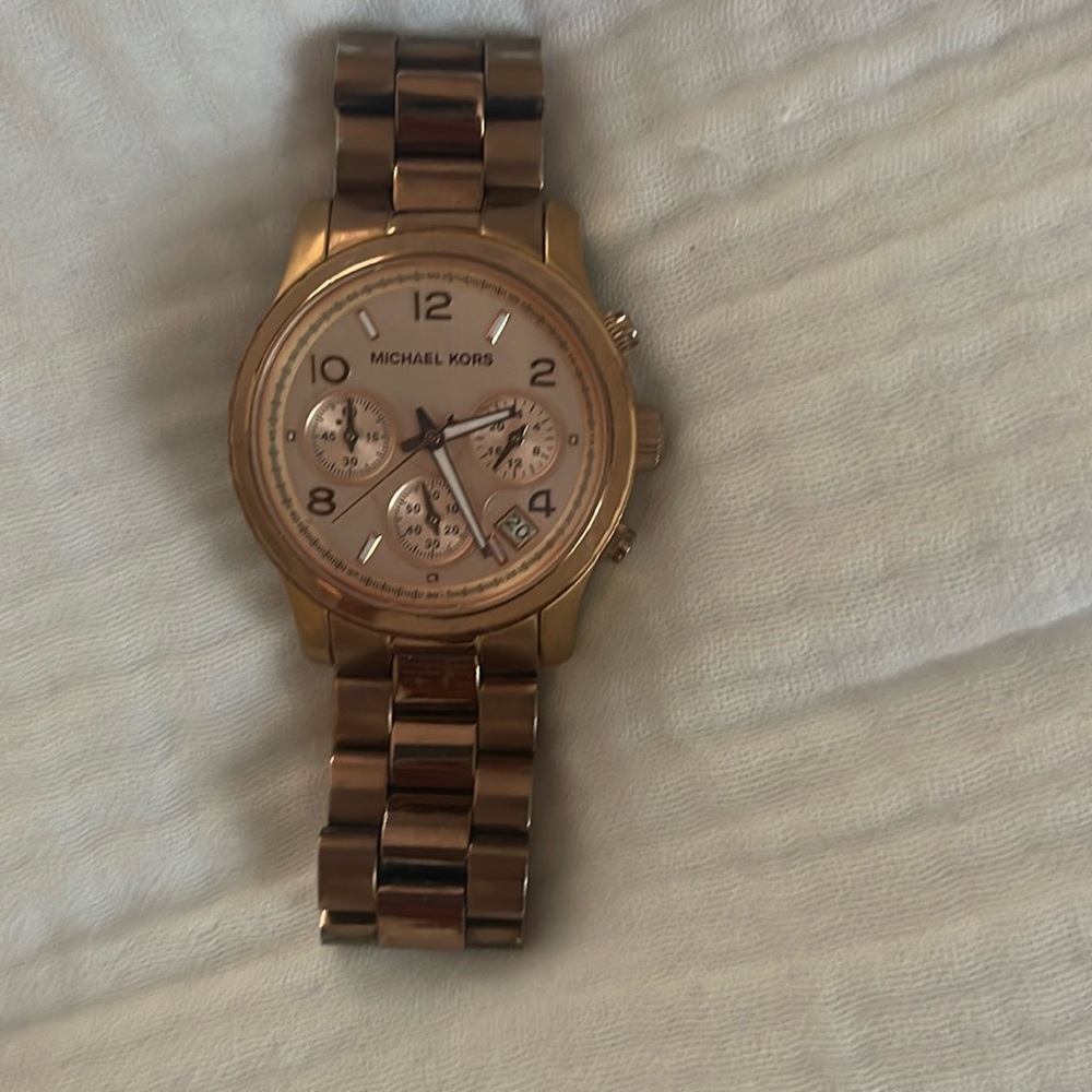 Michael Kors Rose Gold Watch